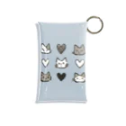 猫のグッズ屋 “ ねこつながり "のねこつながり Mini Clear Multipurpose Case