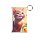 HanaCatStudioのかわいい猫とひよこさん！？はお友達 Mini Clear Multipurpose Case