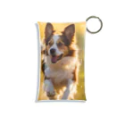 zigerparkのお花畑を駆ける犬 Mini Clear Multipurpose Case