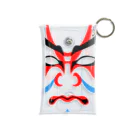 kimchinの歌舞伎の隈取り Mini Clear Multipurpose Case
