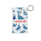 ningen_lifeのkyoryu_life（総柄）/ミニマルチケース Mini Clear Multipurpose Case