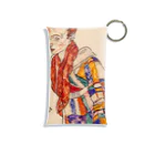 Art Baseのエゴン・シーレ / 1917 /Portrait of Marga Boerner / Egon Schiele Mini Clear Multipurpose Case