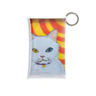 くらしめじの神々しい猫 Mini Clear Multipurpose Case