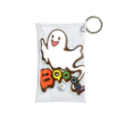 Cɐkeccooのおばけちゃんばぁ!(Boo!ゴースト)カラフル Mini Clear Multipurpose Case