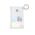 気ままに創作　よろず堂の春色ねこ Mini Clear Multipurpose Case