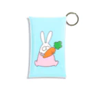 くらきち ONLINE SHOPのうさぎロンパースとにんじん Mini Clear Multipurpose Case