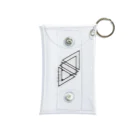 I to U $CREAMing!! Official GOODS store by SUZURIのアユスクロゴ ミニクリアマルチケース Mini Clear Multipurpose Case