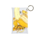檸檬飴のクレステッドゲッコー(ピンストライプ、ダルメシアン)×バナナ Mini Clear Multipurpose Case