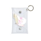 大津萌乃の桃と手の絵 Mini Clear Multipurpose Case