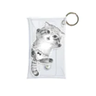 ねこぱんつのマヌルネコごろん Mini Clear Multipurpose Case