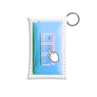 〰️➰わにゃ屋さん➰〰️のUpdated Blue Switch ver.2 Mini Clear Multipurpose Case
