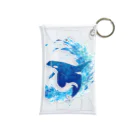 ラシマ工房のBlue World Children_orca blue design Mini Clear Multipurpose Case