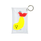 JUNK FOOD OPERAのエビ天ちゃんクリアケース（ピン） Mini Clear Multipurpose Case