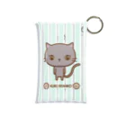 kotokoto's　SUZURI店の黒にゃんこ Mini Clear Multipurpose Case