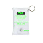 THE THE THE-Hobbys-のTHE LABEL/GREEN Mini Clear Multipurpose Case