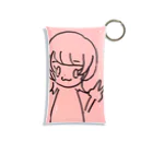 マントの女の子 Mini Clear Multipurpose Case