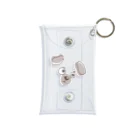 tochanchiのわんてゃん Mini Clear Multipurpose Case