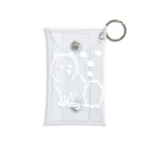 しろねこまんじゅうshopのしんぷる日本スピッツ Mini Clear Multipurpose Case