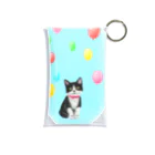 Ａｔｅｌｉｅｒ　Ｈｅｕｒｅｕｘの～Dream～ハチワレ子猫ちゃんと風船 Mini Clear Multipurpose Case