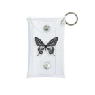 moe.のBLACK butterfly Mini Clear Multipurpose Case