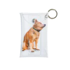 愛犬太郎のグッズの黄昏太郎【柴犬】 Mini Clear Multipurpose Case