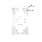 usomusoの倒福-dào fú-/white Mini Clear Multipurpose Case