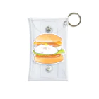 はむ汰の落書き Official Storeのぷぅ王子　ビッグぷぅバーガー(単品) Mini Clear Multipurpose Case