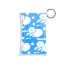 WataMayuroom☆のneko kawaii 青 Mini Clear Multipurpose Case