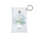 uyu & pupuyuの白いばら Mini Clear Multipurpose Case