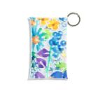 n_makiのflower Mini Clear Multipurpose Case