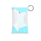 mcSHOPのアクスタケース(ハート枠Light Blue) Mini Clear Multipurpose Case