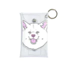 春風工房の秋田犬ハッピースマイル白毛 Mini Clear Multipurpose Case