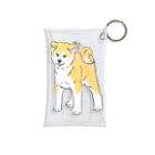 春風工房の秋田犬の展覧会立ち込み練習 Mini Clear Multipurpose Case