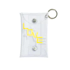 みかんの実のアクスタケース ペンライトLOVE yellow Mini Clear Multipurpose Case