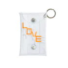 みかんの実のアクスタケース ペンライトLOVE orange Mini Clear Multipurpose Case