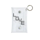 みかんの実のアクスタケース ペンライトLOVE black Mini Clear Multipurpose Case