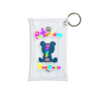 Sweets 'n' cafe ＆U=And you～アンジュ～のベアコーン(カラフル) Mini Clear Multipurpose Case