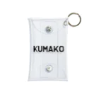 熊工サッカー部OB会のKUMAKO BLACK Mini Clear Multipurpose Case