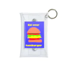  mouth monsterのCal over hamburger Mini Clear Multipurpose Case