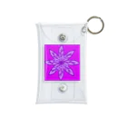 HAKOCHINのPurple Leaves Mini Clear Multipurpose Case