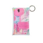 oekakiのオエカキ_ Flamingo Mini Clear Multipurpose Case