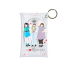 よしもと芸人オフィシャルショップのzakkaYOSHIMOTO 3時のヒロイン Mini Clear Multipurpose Case