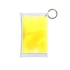 水彩 Ao_watercolorのAutumn Yellow　水彩 Mini Clear Multipurpose Case