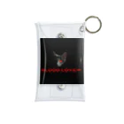 REDRUMのBLOOD  LOVE  CAT Mini Clear Multipurpose Case