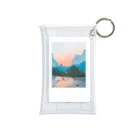 lapisksのPolaroid: mountain  Mini Clear Multipurpose Case