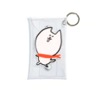 けちゃっぷごはんのお店のマフラーねこ Mini Clear Multipurpose Case