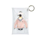 madein8☞shopのsweater-penguin Mini Clear Multipurpose Case