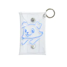 微々子(Viviko)の利き手じゃない手で描いた犬 Mini Clear Multipurpose Case