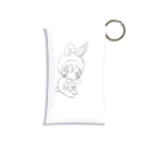 dopperuのおこうさちゃん Mini Clear Multipurpose Case