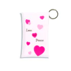 Mona♡ChirolのLove and Peace Mini Clear Multipurpose Case